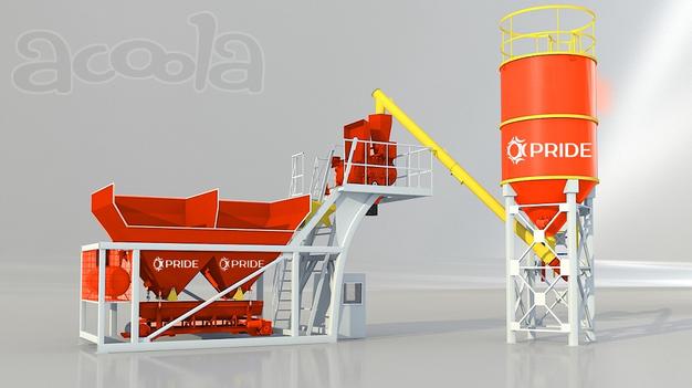 Мобильный бетонный завод Mobile 15